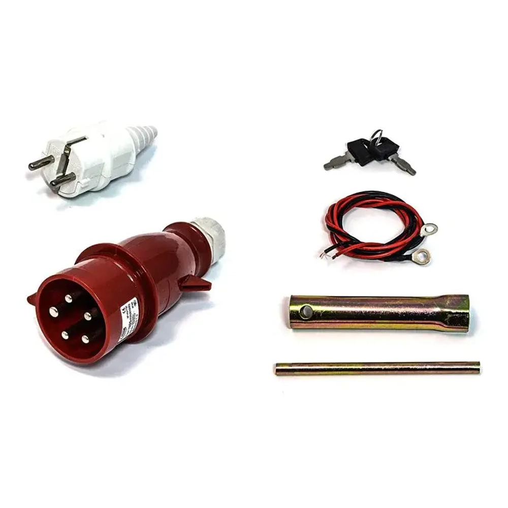 ТСС SGG 7500E3A бензогенератор с блоком АВР ТСС С 9000/400 л/з 021303/190027