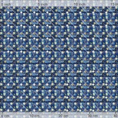 Ван Гог звездное небо каллаж by Marysia Design 1200 DPI