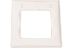 Рамка 1 пост с держателем для маркировки белый ETIKA Legrand