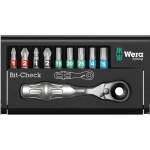 Набор бит с трещоткой Bit-Check 10 Zyklop Mini BiTorsion 1 WERA 05057418001