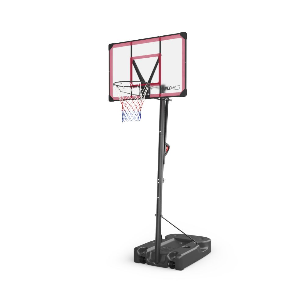Баскетбольная стойка UNIX Line B-Stand-PC 48&quot;x32&quot; R45 H230-305 см
