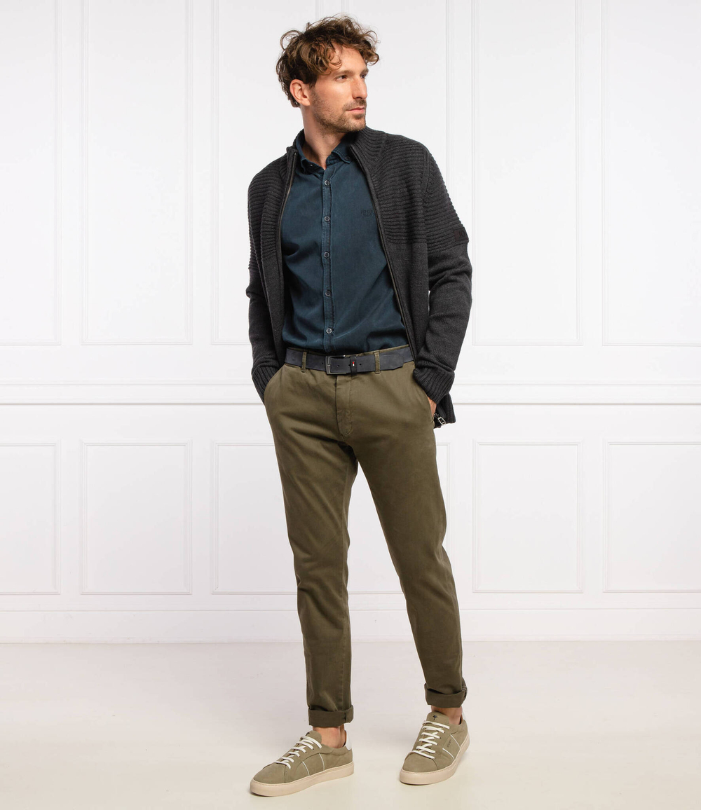 Хлопковый свитер 17 jk-14tassilo Joop! - серый(30027947)