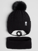 Шапка зимняя детская и снуд