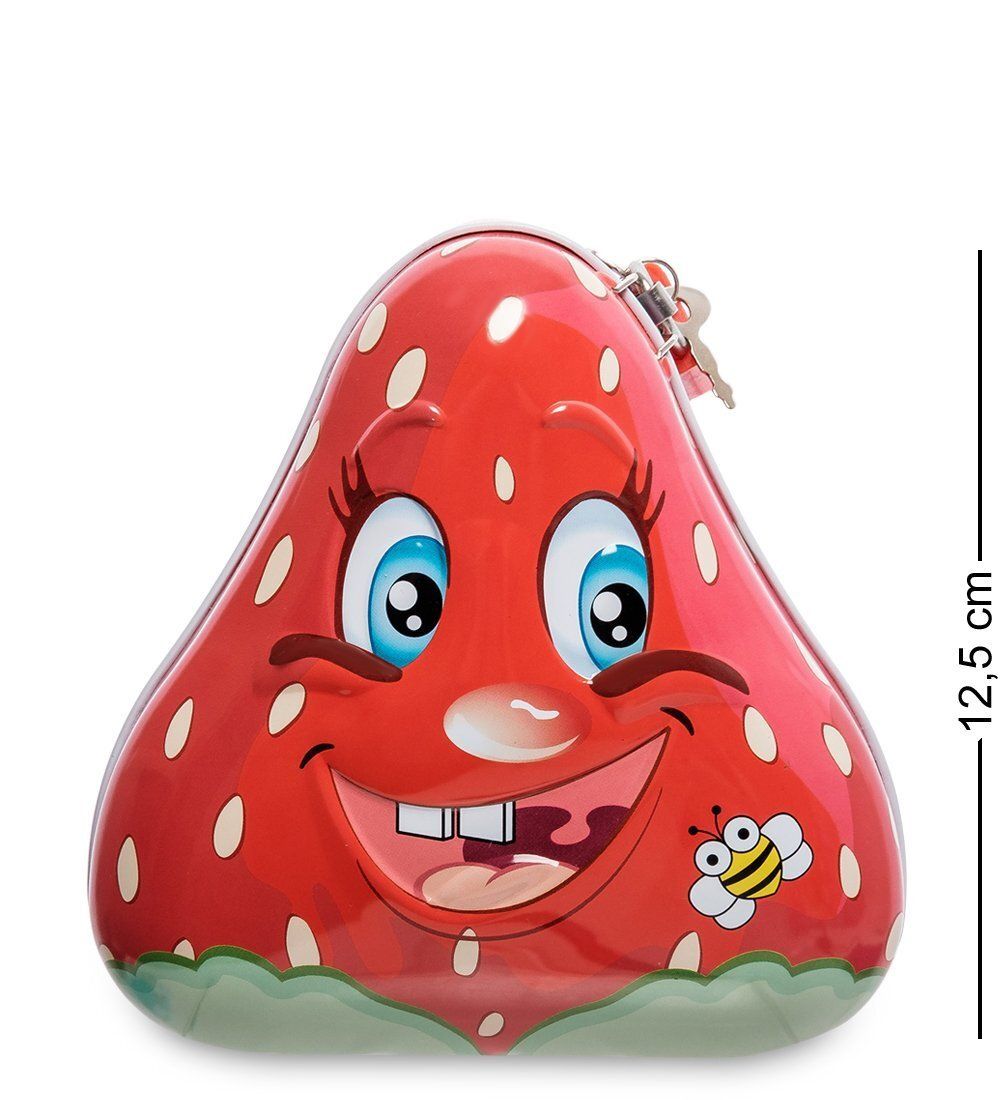 BX- 42/1 Металлическая копилка «Клубничка»