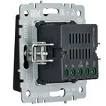 BRITE Кнопка звонка с индикацией для отелей 10А ВС10-1-9-БрЧ черный IEK