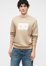 Armani Exchange Толстовка - островное ископаемое/песок