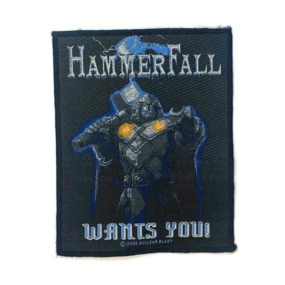 Нашивка Hammerfall Wanis you