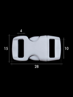 Фастекс пластиковый 10 мм - 10 штук СЛУЧАЙНЫЙ ВЫБОР