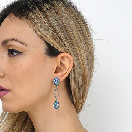 Серьги Boccadamo XOR651 BL/S