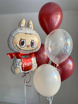 Воздушные шары Лабубу Coca Cola Кока Кола №4200