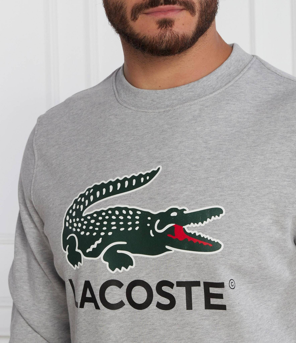 Худи Lacoste - серый(SH1281)
