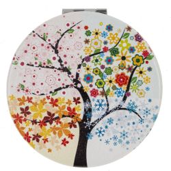 GAEM Зеркало карманное (блок 12шт), L7 W7 H1 см, 4в.