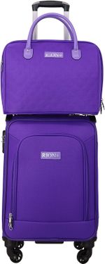 Комплект чемодан 454 + саквояж 236 в подарок