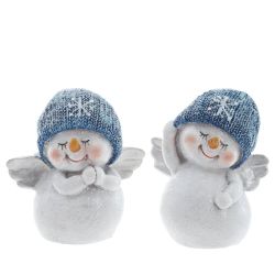 GAEM Фигурка декоративная "Снеговик", L6 W3,5 H7 см, 2в.