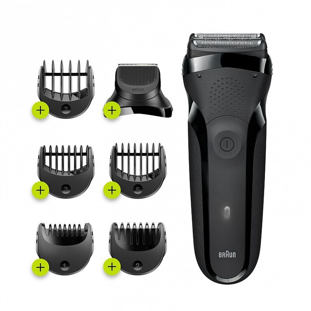 Электробритва Braun 300BT Black Shave&amp;Style