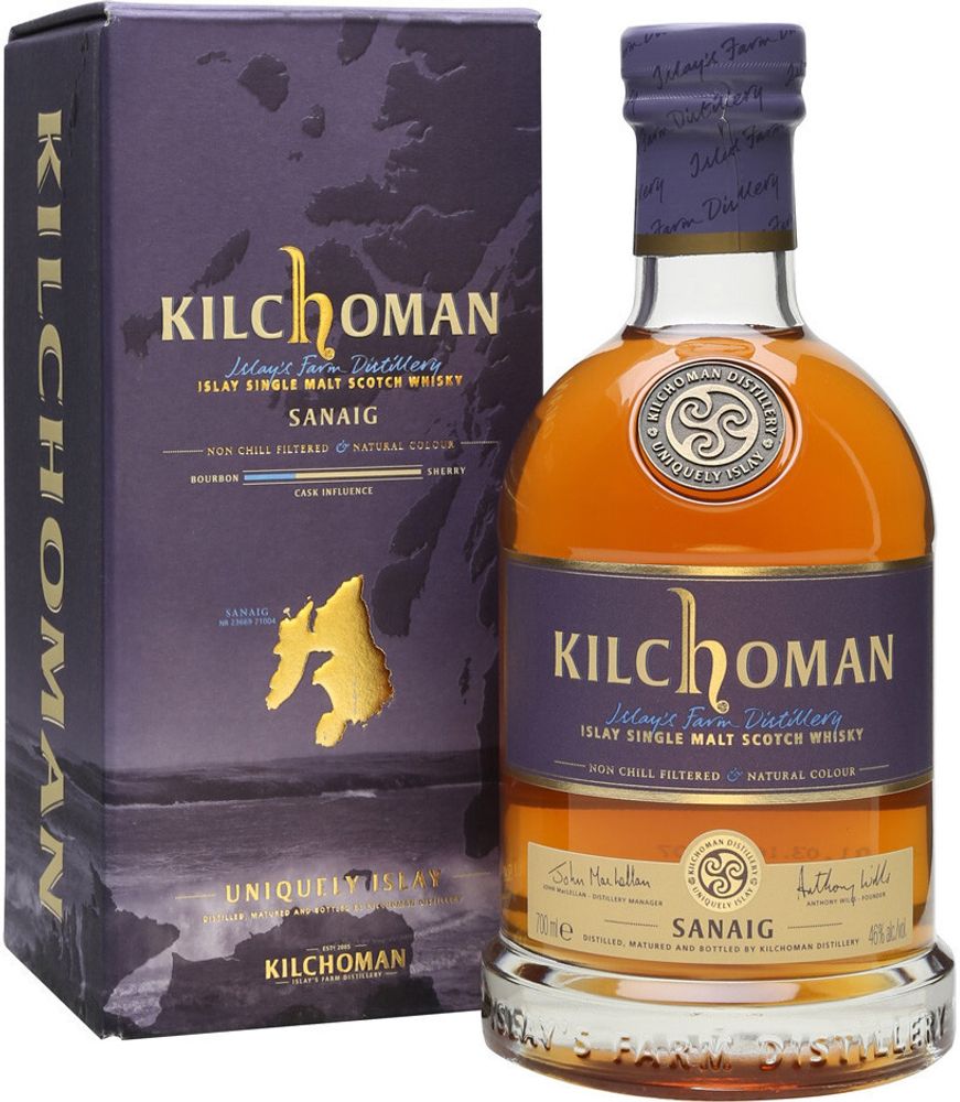 Виски Kilchoman Sanaig ,0.7 л