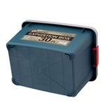 Ящик многофункц. особопрочный СЛЕДОПЫТ Expedition Box, 30 л, 500х360х320 мм, цв. зеленый/серый/3/