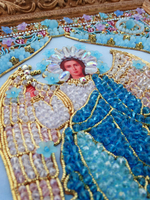 И-24а Набор для вышивания хрустальными камнями Ангел Хранитель домашнего очага (мал.)