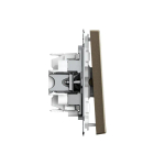 ARTGALLERY Перекрестный ПЕРЕКЛЮЧАТЕЛЬ, 10АХ, механизм, быстрозажим. клем., МОККО