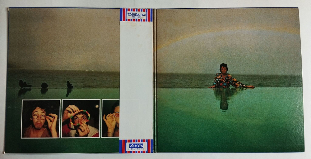 Винтажная виниловая пластинка LP Paul McCartney II (Japan 1980) (Obi)