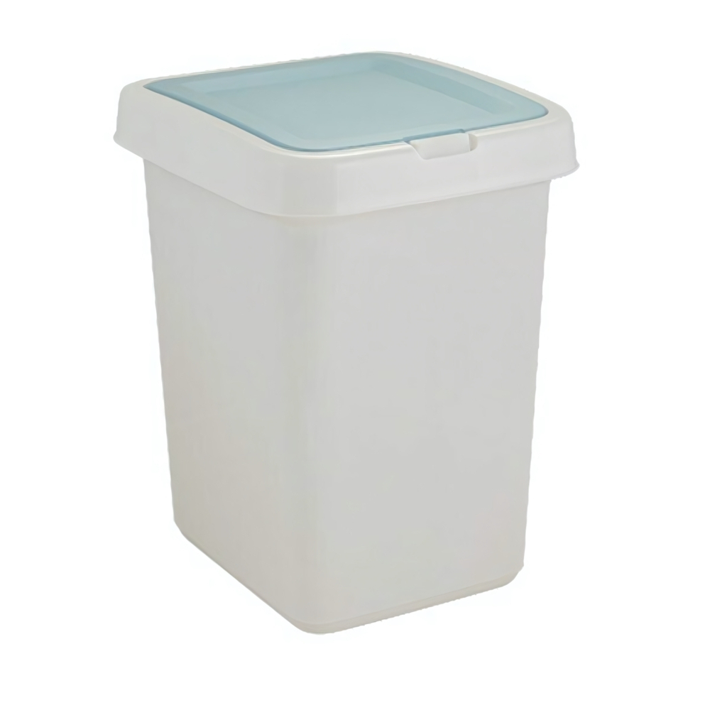 Контейнер для мусора Step с крышкой Push to Open 25л белый