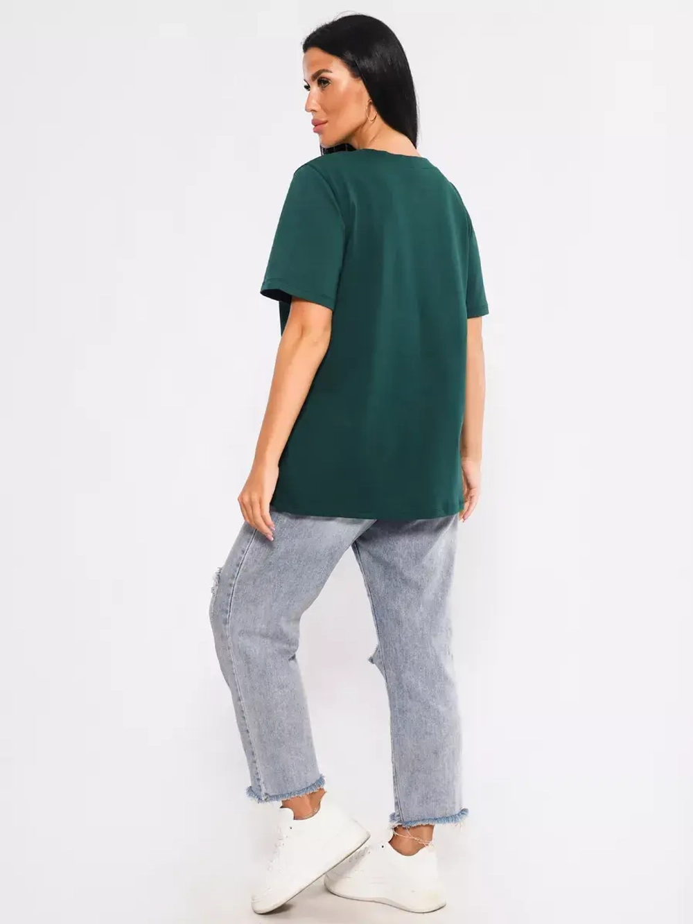 Футболка базовая большие размеры