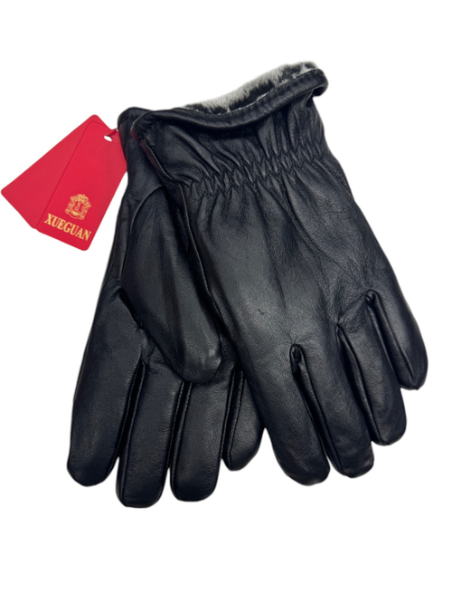 Перчатки. Мужские. Материал верха: Кожаные. Подклад: Мех.5 шт в упаковке.