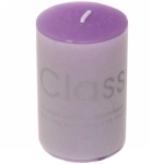 Свеча «Classic» 5*7,5см цвет лавандовый ZD-002