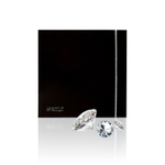 Накладной вентилятор Soler & Palau SILENT-100 CRZ DESIGN SWAROVSKI BLACK