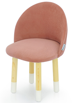 Детский мягкий стул Бельмарко Stumpa пудровый