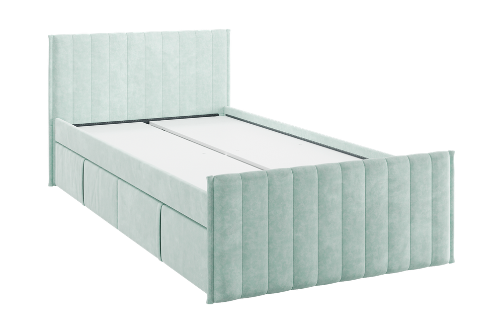 Кровать с ящиком Твикс 900*2000 (велюр) МФ Мебельсон, г. Ижевск