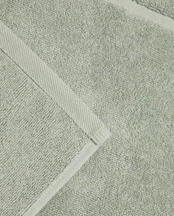 Zara Home - Нескользящий коврик для ванной из хлопка, синий, 55x80 см