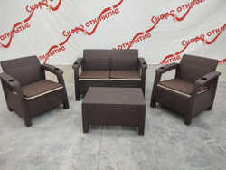 Комплект уличной мебели под искусственный ротанг Yalta Terrace Set