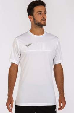 Теннисная футболка Joma Montreal Short Sleeve M - white