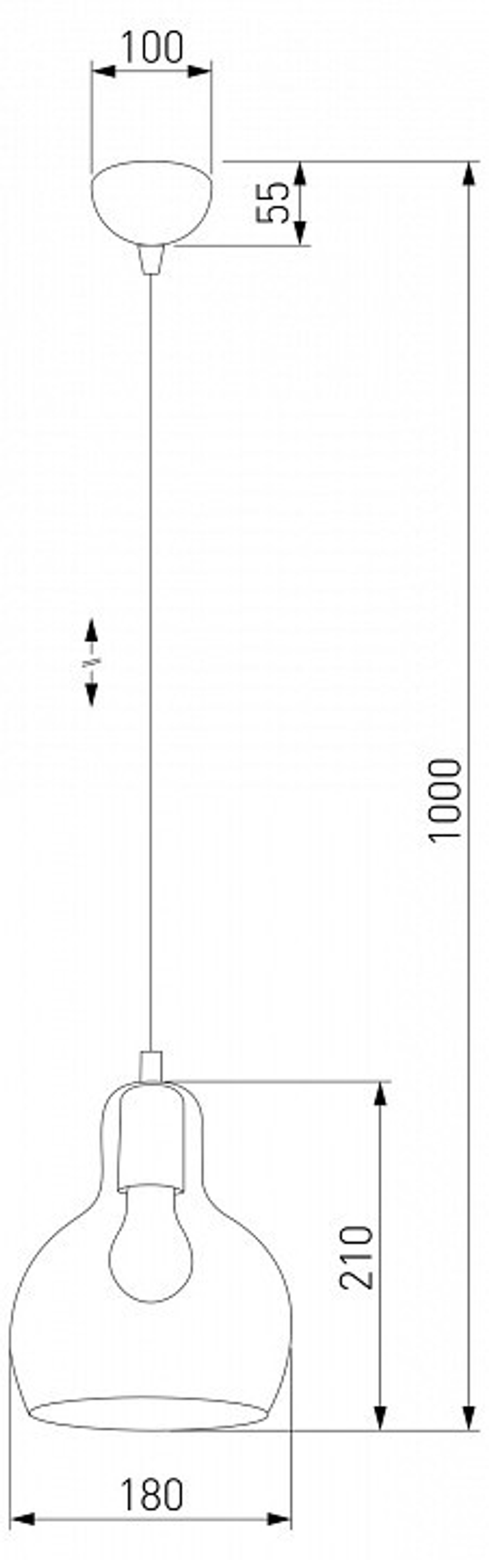 Подвесной светильник TK Lighting Mango 602 Mango 1