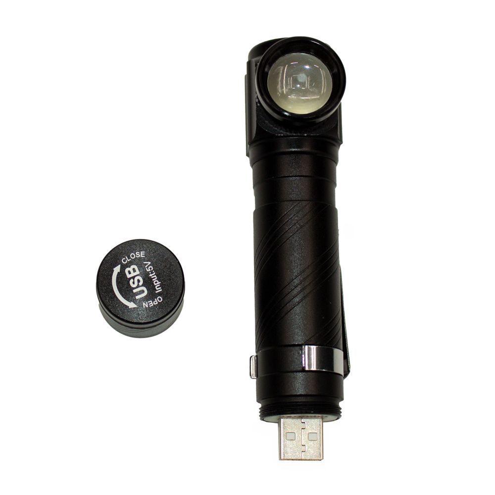 Фонарь налобный &quot;Сибирский Следопыт -Big Tenzor&quot;, съемный, 1LED,аккум.1x2000mAh/100/120/