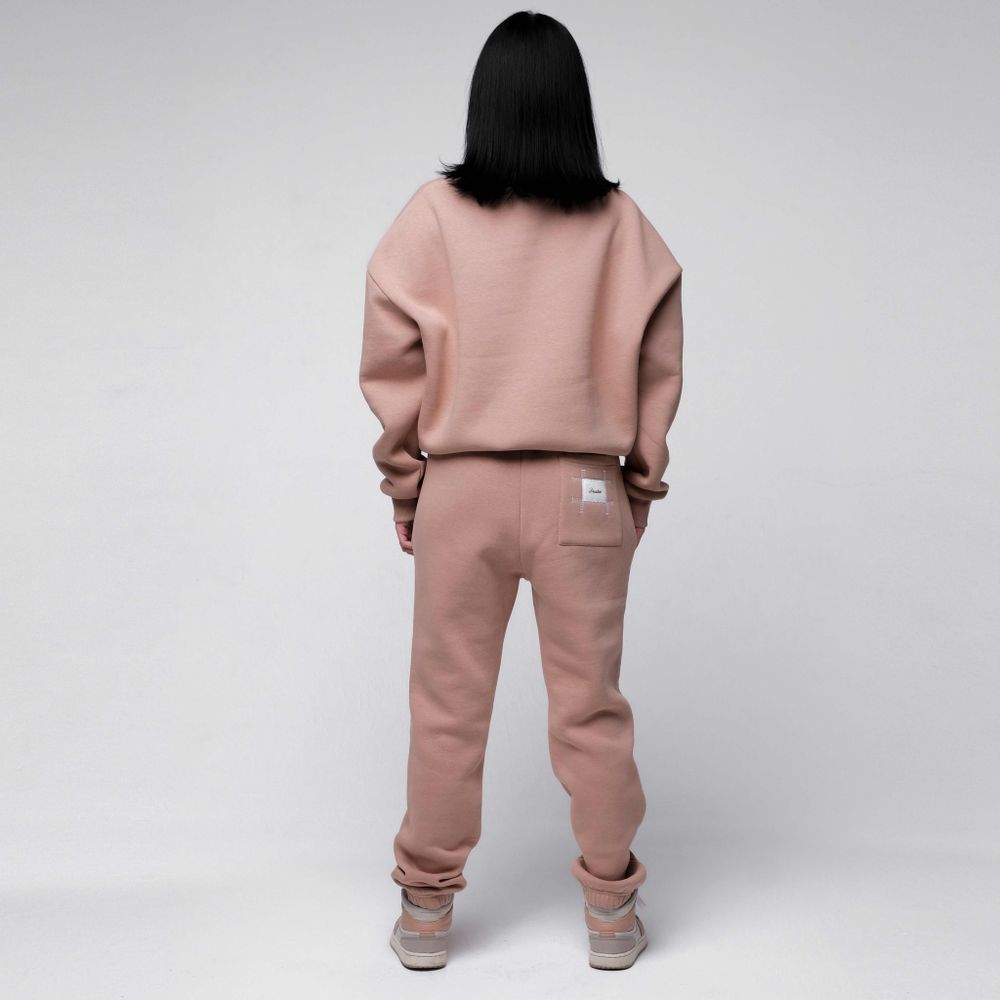 Брюки спортивные Letter D Корица