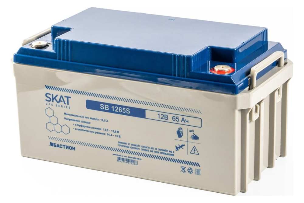 Аккумулятор свинцово-кислотный SKAT SB 1265S