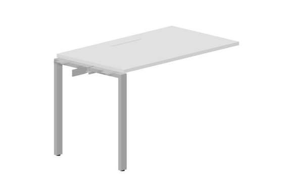 стол Strike 1180х680х750мм (меламиновый аутлет) - приставной элемент