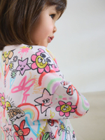 Футболка и шорты в комплекте для девочки Next AE6-180, Розовый, Салатовый