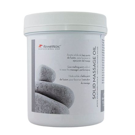 Масло массажное твёрдое RehabMedic SOLID MASSAGE OIL, RMG0801001, 1 л