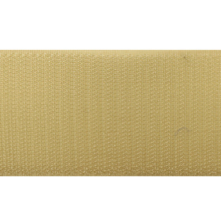 Лента контактная "липучка" 50мм, беж. ЖЕСТКАЯ (277) VT (25)