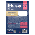 Сухой корм БРИТ ПРЕМИУМ Dog Puppy&Junior Large&Giant с курицей для щенков крупных и гигантских пород 3 кг