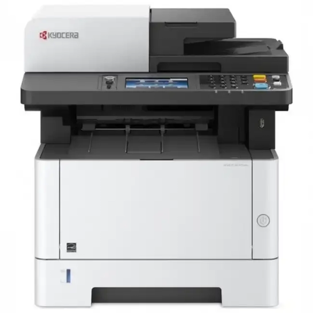 МФУ лазерное Kyocera ECOSYS M2735dw (A4), монохромное, Printer/Scanner/Copier/Fax, 1200x1200 dpi, 35 ppm, 512 MB, 800 MHz, tray 100250 sheets, ADF 50 sheets, USBEthernetWi-Fi, Duplex, EcoPrint, drum 100k, starter toner 1k