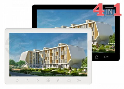 TANTOS Amelie HD SE Slim (черный) 7", 2панели+2камеры, до 4х монит