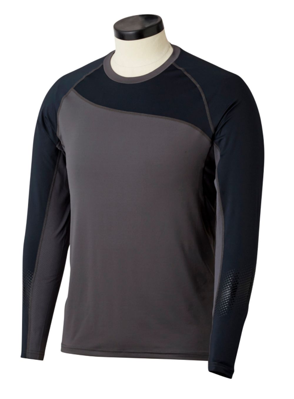 Термо-верх с длинным рукавом S19 BAUER PRO LS BL TOP YTH-DGY/RED