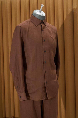 Льняной костюм Ermenegildo Zegna