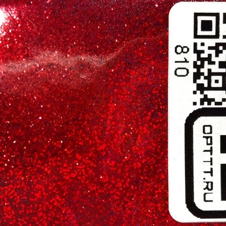 БЛЕСК 810 - Красный насыщенный голографик