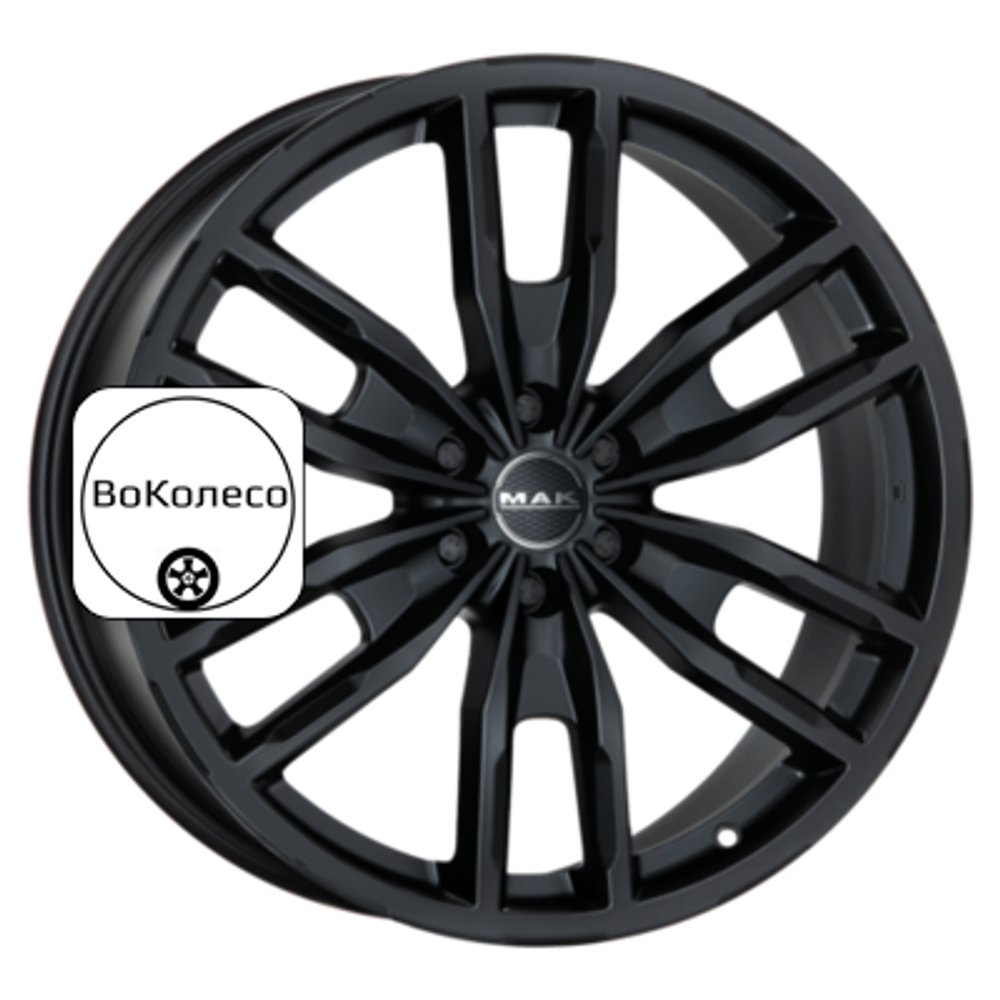 7,5x17/6x139,7 ET25 D106,1 Peak Matt Black MAK
