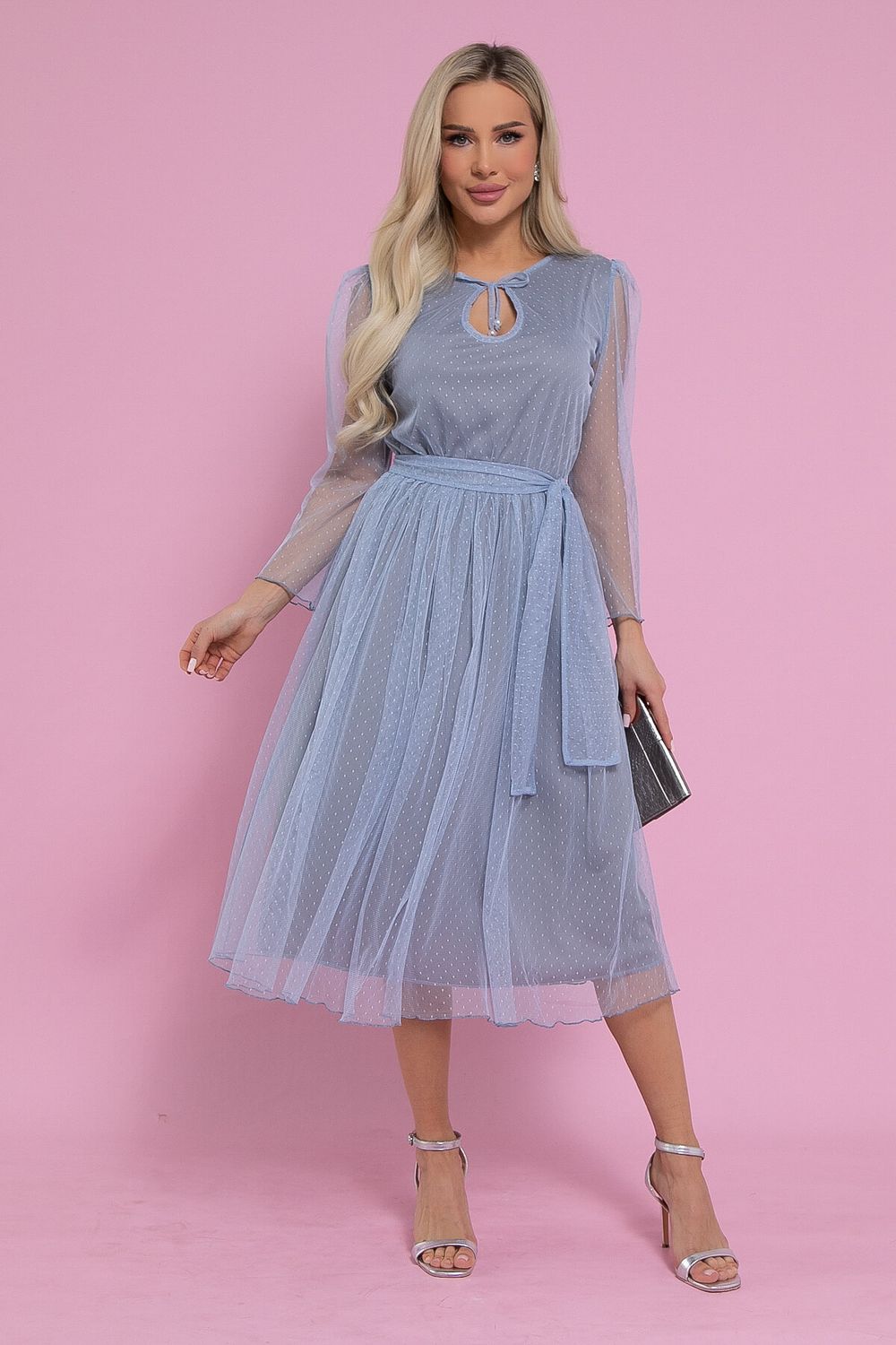 Платье Алиса (голубое) П11893 LT Collection